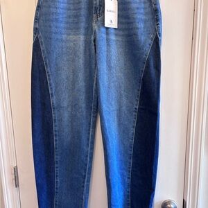 Soft NWT Barrel Leg Jeans